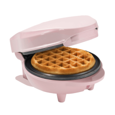 Bestron AMW500P mini gofrisütő, rózsaszín színű gofrisütő
