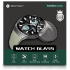 Bestsuit Apple Watch 6, 44mm okosóra üvegfólia, tempered glass, hibrid, flexibilis, edzett, 3D, fekete kerettel, Bestsuit