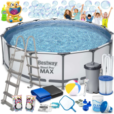 Bestway 457x122cm Fémvázas medence szett, kiegészítőkkel (56438) medence