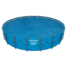  BESTWAY 549 cm-es napelemes medencetakaró medence kiegészítő