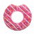 Bestway | Bestway | Gyermek nagy felfújható úszógumi Bestway DONUT rózsaszín | Rózsaszín |