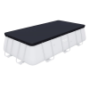 Bestway CAPRI szögletes medence védőtakaró, takaró fólia 404 x 201 x 100 cm-es és 412 x 201 x 122 cm-es fémvázas medencéhez (58232)