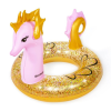 Bestway Csillogó csikóhal úszógumi arany/rózsaszín 115x104 cm SUG 136 (36305)