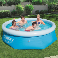 Bestway Fast Set 57265 kerek felfújható fürdőmedence 244 x 66 cm medence