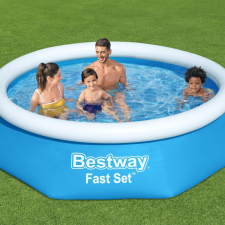 Bestway Fast Set felfújható kerek medence 244 x 66 cm medence