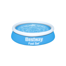 Bestway : Fast Set felfújható peremű gyűrűs medence 183x51cm (57392) medence