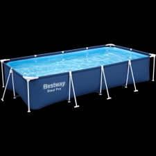 Bestway FÉMVÁZAS MEDENCE SZETT FLORIDA SZÖGLETES 400X211X81CM medence