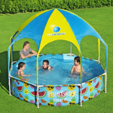 Bestway Fémvázas Panama medence árnyékolóval, 244 x 51 cm, FFA 665 medence