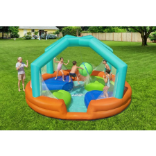Bestway Gyermek felfújható vízipark medence (450x450x268cm) medence