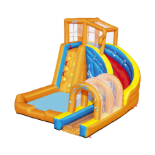 Bestway H2OGO! felfújható vízi park csúszdával 365x320x270cm medence