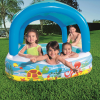 Bestway kék színű védőtetős gyerekmedence 140 x 140 x 114 cm 52192 