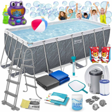 Bestway Kerti keret medence 412 x 201 x 122 cm 17in1 bestway 56722 medence
