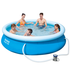 Bestway KORFU puhafalú kerti medence vízszűrővel 305x76cm medence