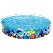 Bestway merev falú tenger mintás családi medence - 244 x 46 cm medence