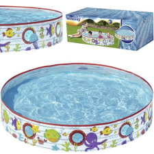 Bestway Merevfalú medence gyerekeknek - tengeri mintával - 152 x 25 cm (DA00532) medence