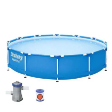 Bestway merevfalú medence vízforgatós, 366 x 76 cm (56681) medence