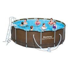 Bestway Power Steel Deluxe fémvázas medence 366cm medence
