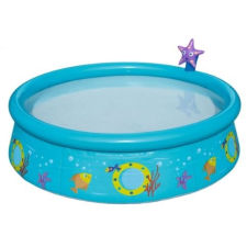 Bestway Puhafalú medence spriccelővel 152 x 38 cm világoskék FFA 648 medence kiegészítő