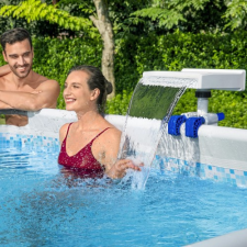 Bestway Relaxáló LED vízesés, szökőkút, színváltó FFH 148 medence kiegészítő