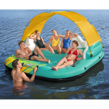 Bestway Sunny Lounge 5 személyes felfújható sziget 291 x 265 x 83 cm strandjáték