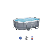 Bestway VANILLA Ovális fémvázas medence szett 305x200x84 cm (FFA_501) medence