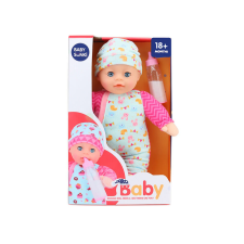 Beszélő baba rugdalózóban, 30 cm baba