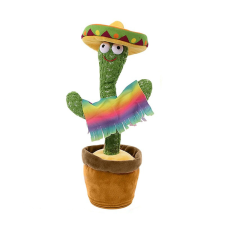  Beszélő, táncoló kaktusz, interaktív játék - mexikói kreatív és készségfejlesztő