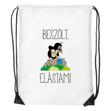 Beszólt, elástam! - Sport táska fehér tornazsák