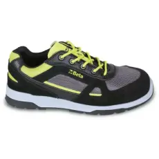 Beta 073140244, AF SNEAKERS Perforált hasított bőr munkavédelmi cipő nylon mesh 44