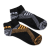 Beta 074310104, Két pár sneaker zokni szellőző betétekkel 1 fekete/narancs 1 pár fekete/szürke L