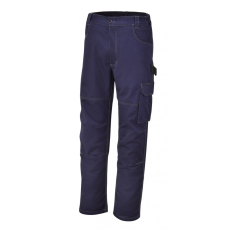Beta 078400106 7840BL T/C twill munkanadrág 245g, kék. Derékban oldalt elasztikus. XXXL