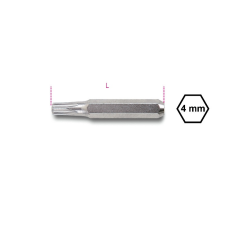  Beta 1256TX 8 Csavarhúzóbetét 4 mm Torx®-csavarokhoz csavarhúzó