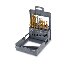 Beta 414/SP19 rövid csigafúró szerszám készlet műanyag tartóban (004140419) fúrószár