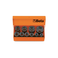 Beta 710/C10 10 db 3/8"-os gépi Dugókulcs, fémdobozban (007100910) dugókulcs
