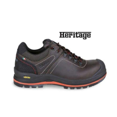 Beta 7293 HM Heavy Duty Faggyúzott full-grain bőrcipő nagyteljesítményű VIBRAM® talpfelülettel, kopásálló betéttel a saroknál, és poliuretán orrvédővel 45