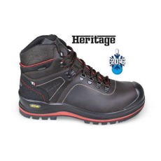 Beta 7294 HMC Heavy Duty Mérsékelten vízálló, faggyúzott full-grain bőr bokacipő nagyteljesítményű VIBRAM® járófelülettel, kopásálló betéttel a saroknál, és poliuretán orrvédővel 42