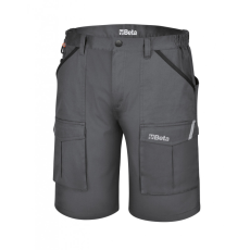 Beta 7931Mg Xxxl Bermuda Munkanadrág, 100% Pamut, Szürke