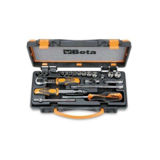 Beta 900/C13-8 13 hatlapú dugókulcs és 8 tartozék, fémdobozban dugókulcs
