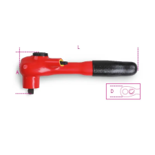  BETA 910MQ/55 3/8" IRÁNYVÁLTÓS RACSNI, SZIGETELT dugókulcs
