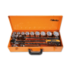 Beta 928AS/C12 12 hatlapú Dugókulcs és 5 tartozék, fémdobozban