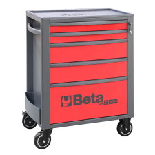 Beta RSC24/5-R 5 fiókos szerszámkocsi, piros (024004053) szerszám kiegészítő