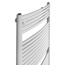 Betatherm BX 50180 (1830*496) íves fürdőszobai radiátor, fehér, BX Curves törölköző szárító radiátor, fürdőszobai csőradiátor, BX Curves fűtőtest, radiátor