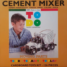 Betonkeverő - Cement mixer, 126 darabos gyermek- és ifjúsági könyv