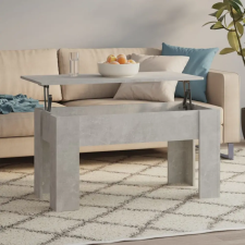  betonszürke szerelt fa dohányzóasztal 101 x 49 x 52 cm bútor