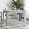  betonszürke szerelt fa étkezőasztal 120 x 60 x 76 cm