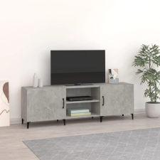  Betonszürke szerelt fa TV-szekrény 150 x 30 x 50 cm bútor