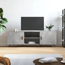  Betonszürke szerelt fa TV-szekrény 150 x 30 x 50 cm bútor