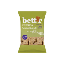 Bett'r Quinoa kréker bazsalikomos, paradicsomos - bio - 100g előétel és snack