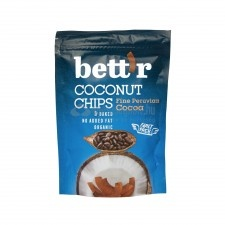 Bett'R Bio Kókusz Chips Kakaós 70 g reform élelmiszer