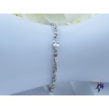  Betta antiallergén apróköves karkötő -rodium karkötő